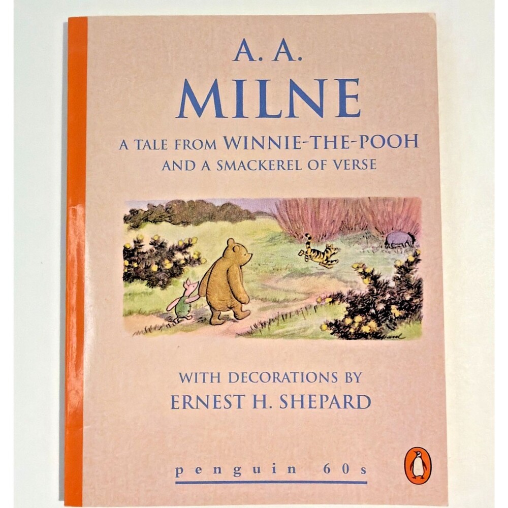 Vintage Penguin 60s Winnie the Pooh A Smackerel of Verse AA Milne Mini Paperback
